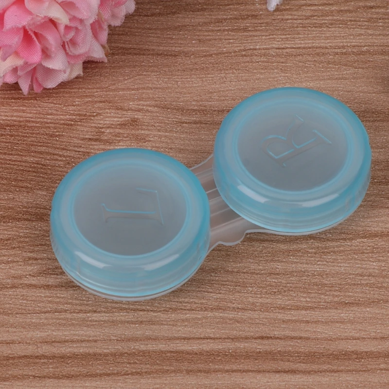 Lens Box Mini Random Plastic Soaking Portable Travel Contact Storage Case Holder New Dropship