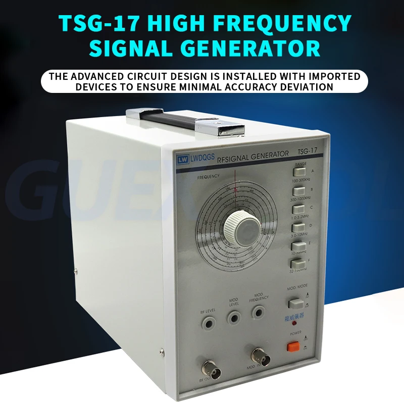 TSG-17 High Frequency Signal Generator From 100 KHZ to 150 MHZ Signal Frequency Signal Waveform Signal Generator