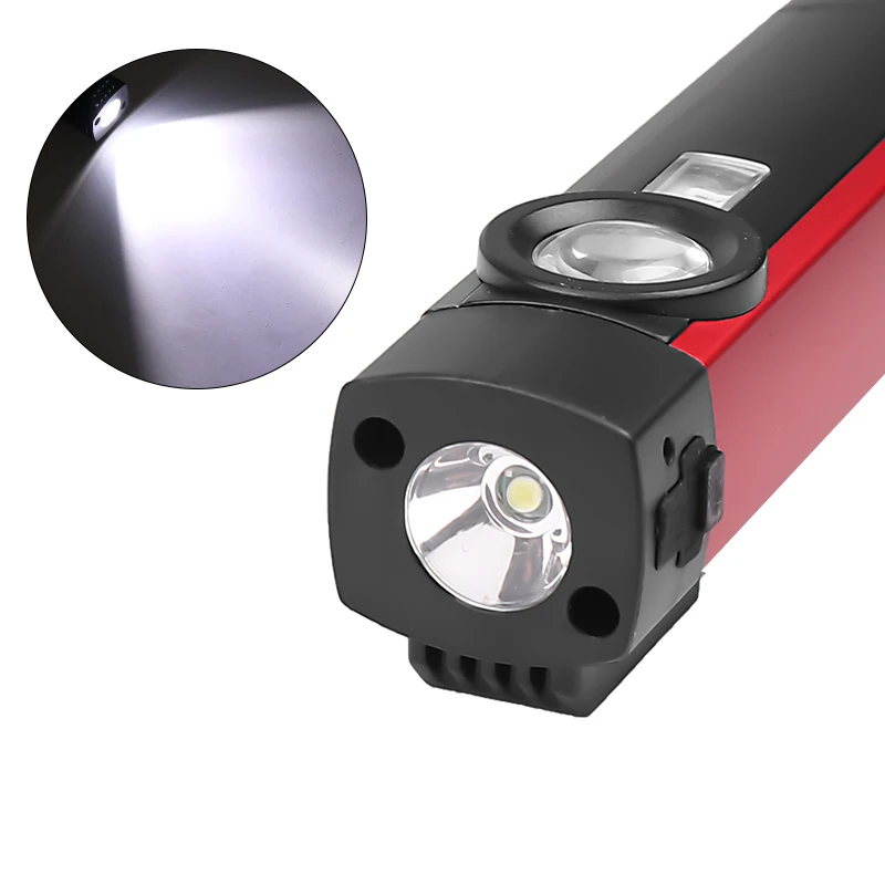 ZK20 Dropshipping COB XPE linterna LED antorcha de trabajo portátil luz negra UV 4 modos con imán batería integrada linterna