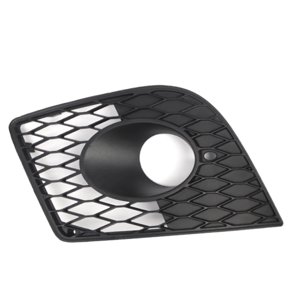 1P0853665C 1P0853666C 1P0853665C9B9 Fit For Seat Leon CUPRA 1P 2005–2011 Front Outer Grille (With Fog Lamp Hole) ABS Matt Black