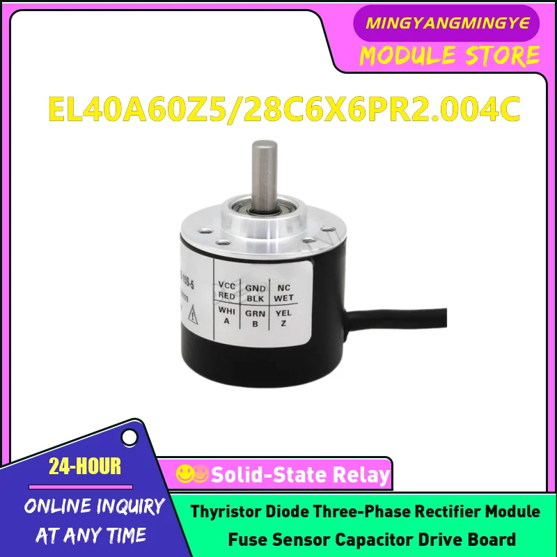 

EL40A60Z5/28C6X6PR2.004C EL40A600Z5/28P5X3PA2.578 Encoder In stock