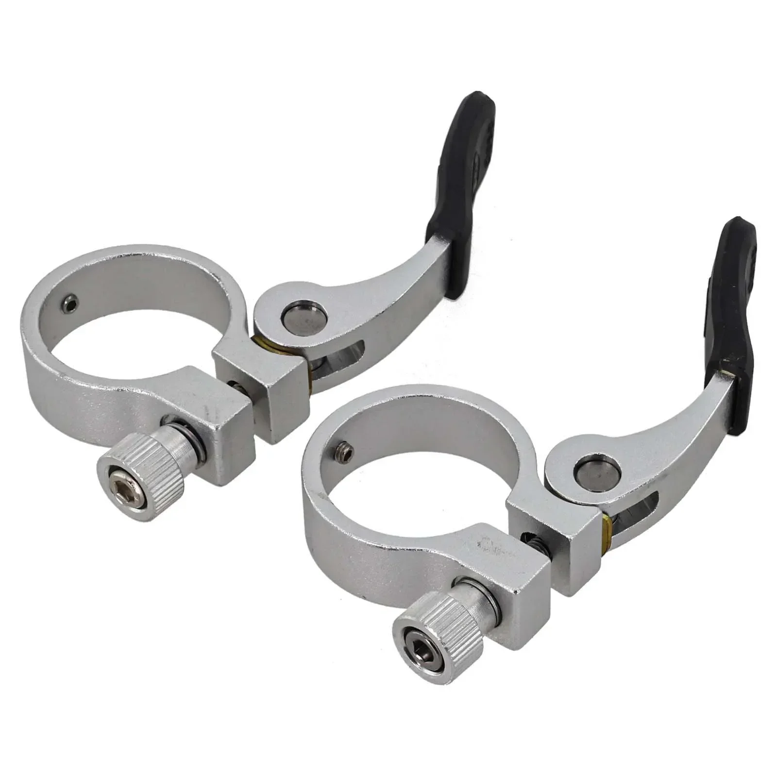 

Aluminum Clamp Bike Seatpost Clamp Adjustable Seatpost Clamp Easy Assembly And Disassembly Increased Clamping Area