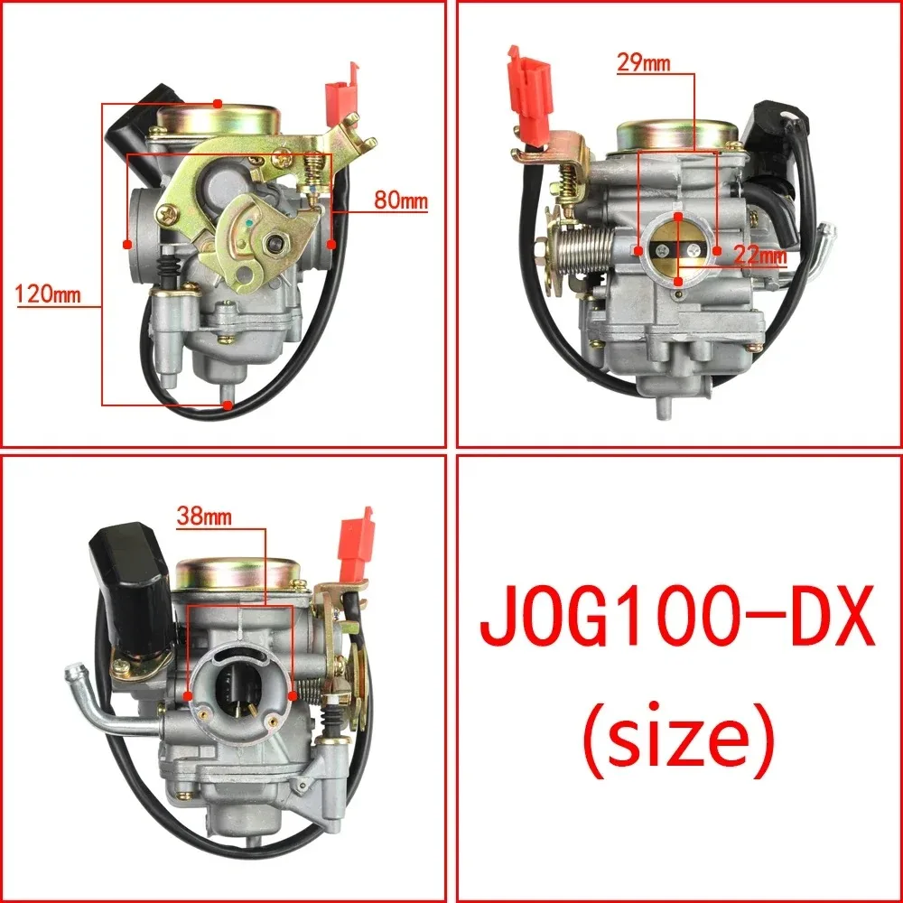 JOG100 Motorcycle Carburetor For Yamaha PD22J JOG100 ZY100 RS100 RSZ100 100cc Scooter Dirt Bike Motorcycle Carburetor Carb