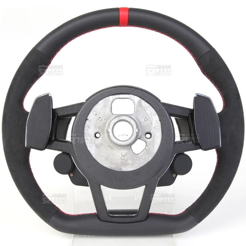 For Audi R8/A4/A5/A6/A7/S3/S4/S5/RS3/RS4/RS5 Steering Wheel Assembly (One-Click Start, Factory Direct Sales)