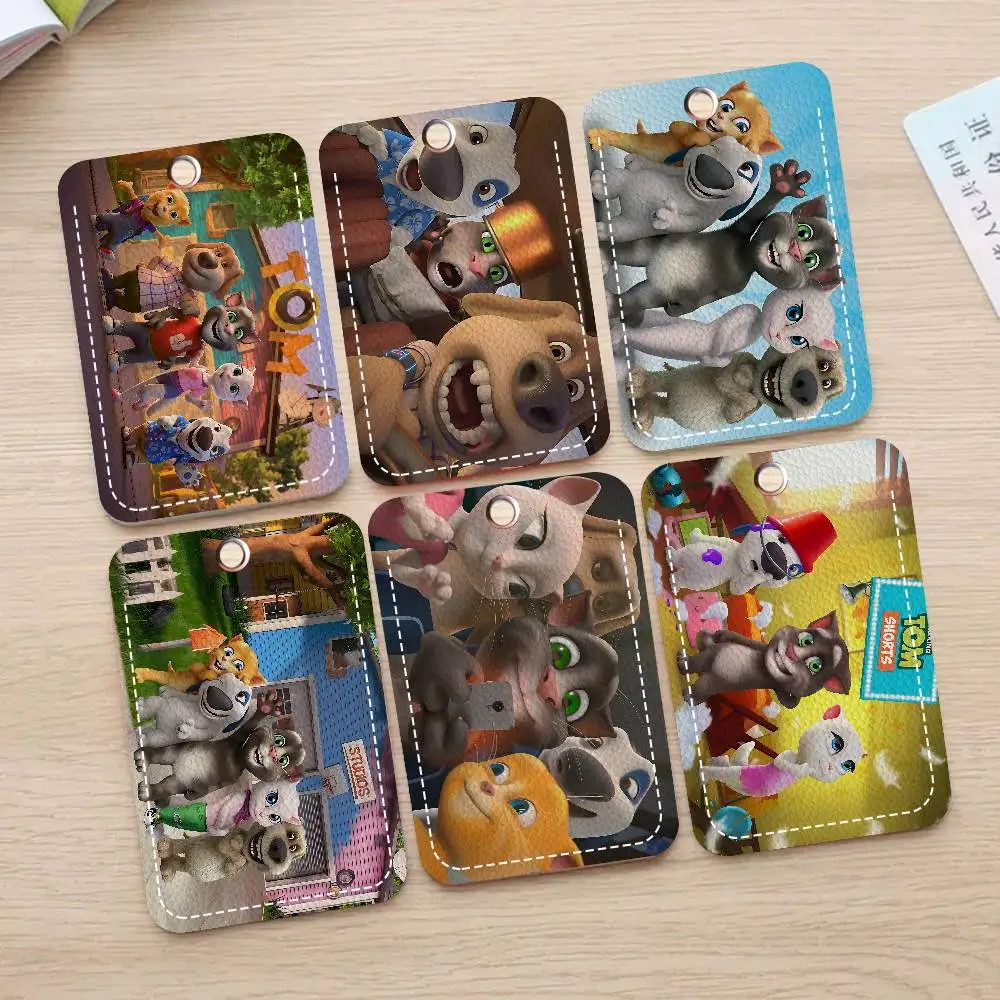 

Брелок-чехол для карты доступа в лифт с милым мультяшным дизайном T-Talking T-Tom And F-Friends, подарочный брелок