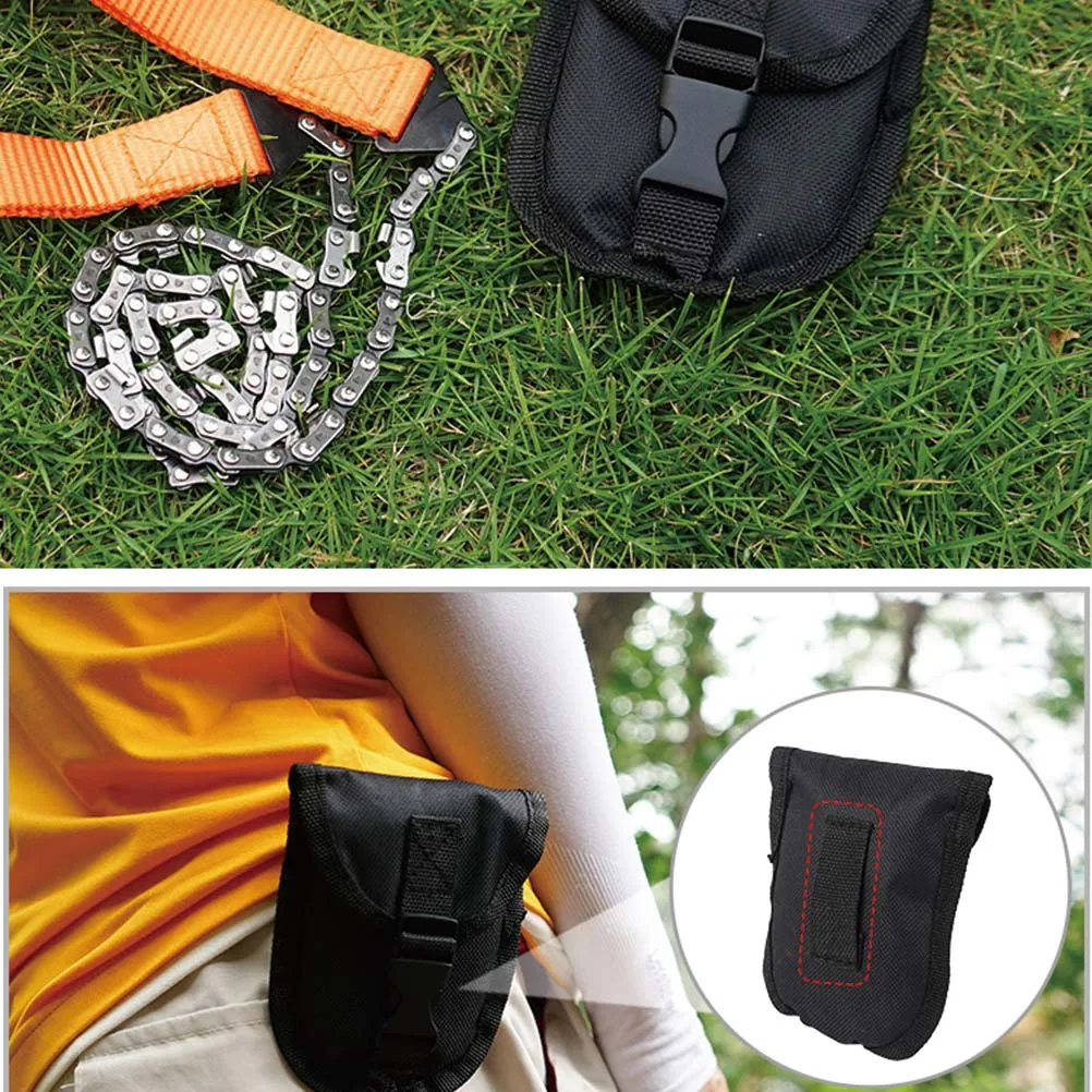

Portable Saw Pocket Chainsaw Camping Tool Emergency Survival Rope Outdoor Cutting Manganese Steel Durable Reusable Tree Plastic
