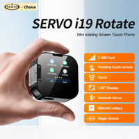 2025 NEW SERVO i19 Rotate Small Touch Screen Phone 1.69\