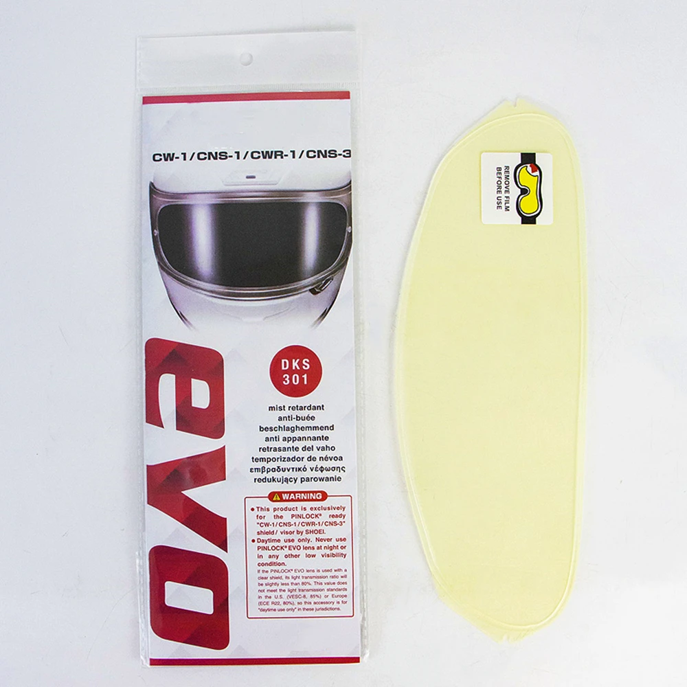 Anti Fog Insert for SHOEI GT-Air 1 GT-Air 2 Opticson Neotec1 Pinlock Motorcycle Anti Fog Shield Film Antibruma Durable