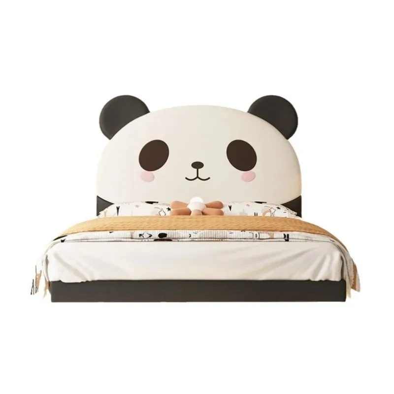 Panda suspension bed, boys and girls princess bed, small apartment rice soft bag bed