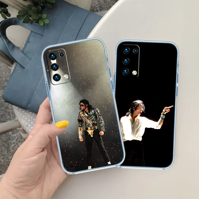 BH33 M-Michaels J-Jacksons Transparent Phone Case for Motorola Moto G7 G8 G9 G84 G85 G73 G24 G15 Z2 Play Power Plus - view 6