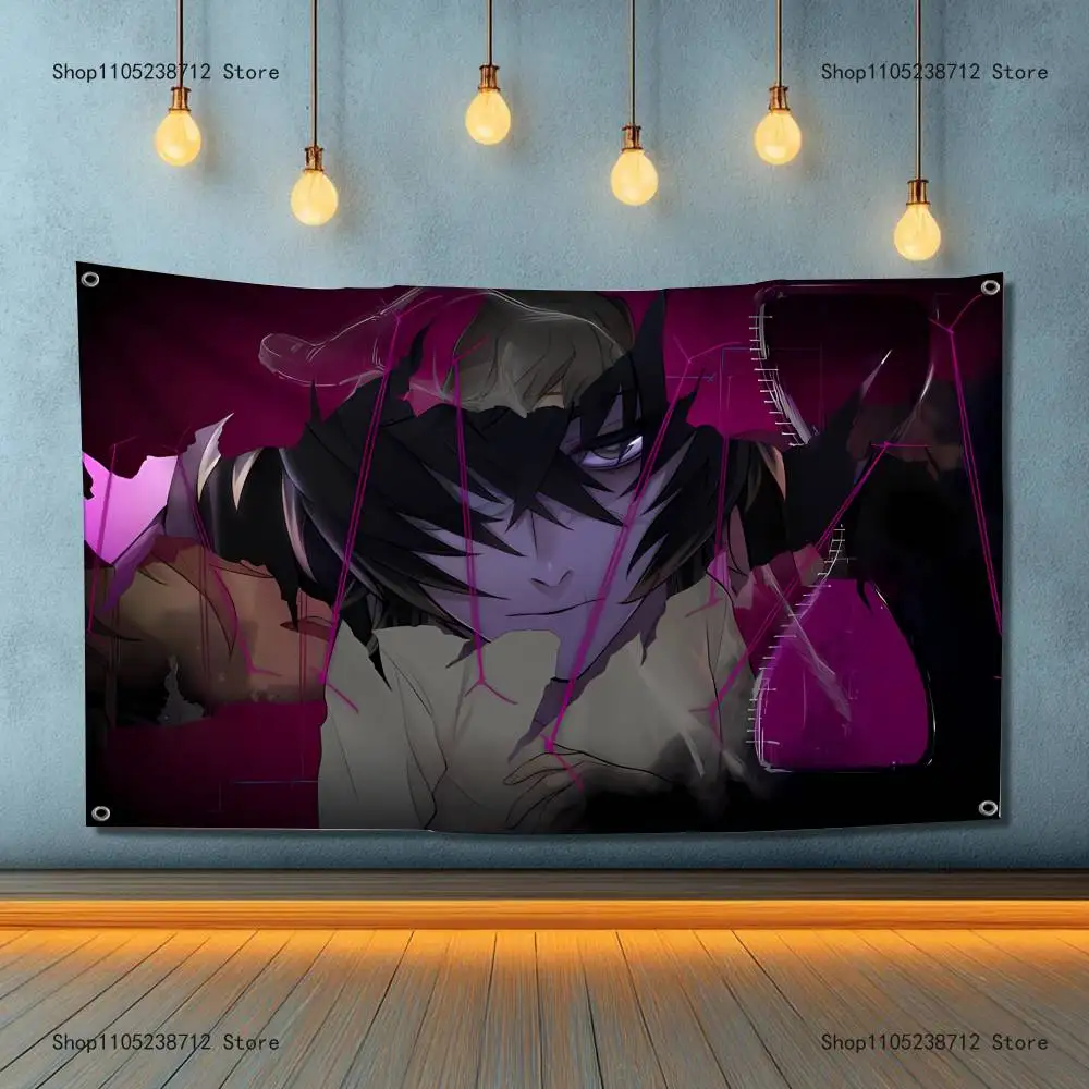 Game S-Slow D-Damage Tow Flag Tapestry Banner For Bedroom Outdoor Living Room Restaurant Bar Wall Decor Party