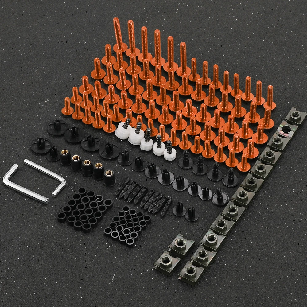 Motorcycle Accessories Full Fairing Bolts Kit Screws Nuts For Duke RC 125 200 250 390 690 790 990 1050 1190 1290 ADV Enduro RC8