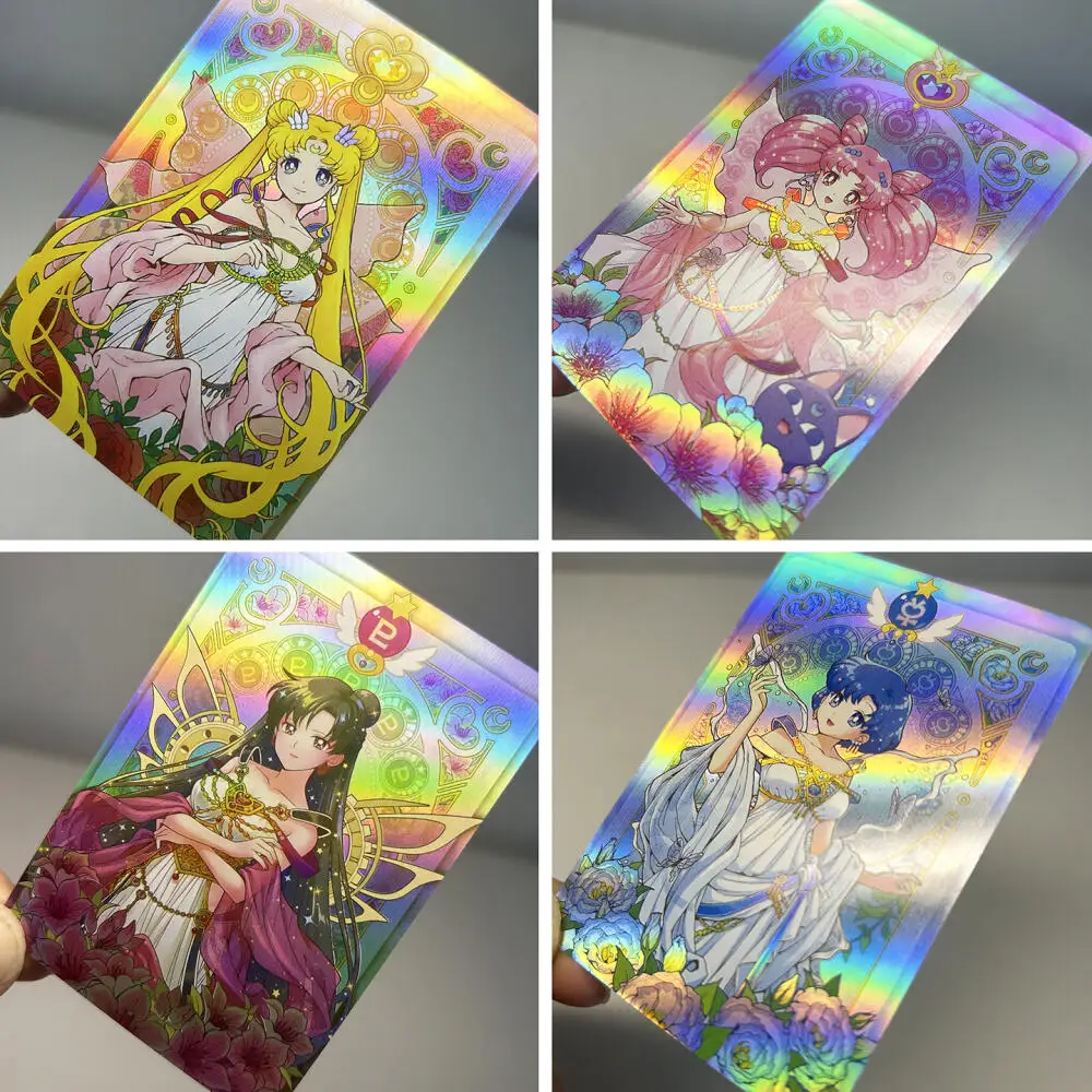 Anime Goddess Story DIY ACG Mizuno Ami Tsunade Shirahoshi Aoyama Nanami Sparkling Collectible Card Christmas Birthday Gift