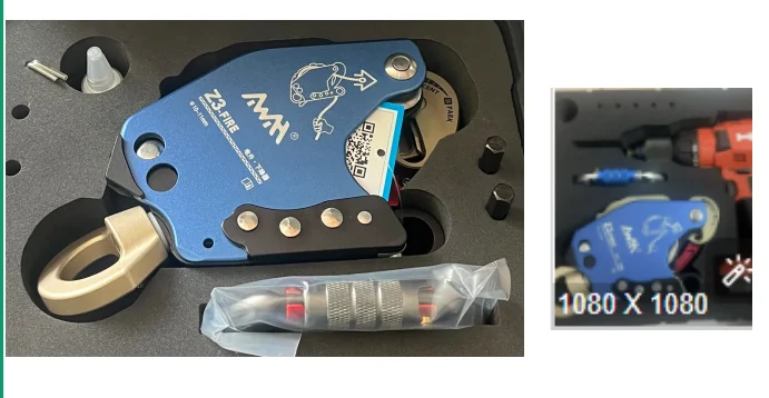 

Z3 200KG load-bearing safety installation and maintenance anti-fall climbing equipment drill lifter