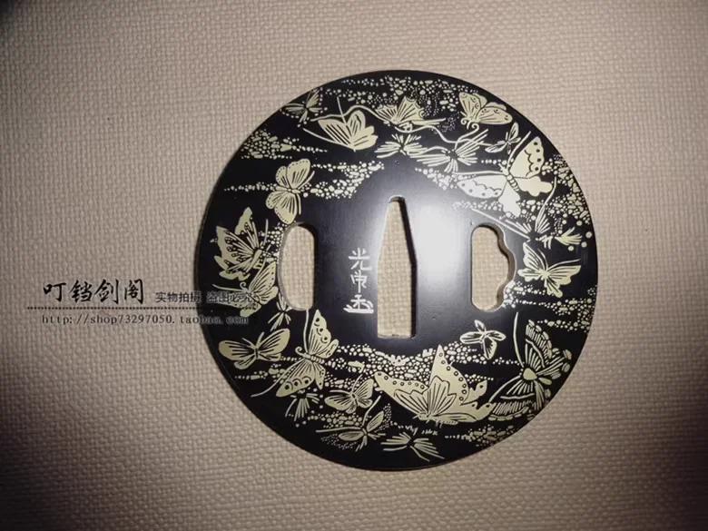 واقي اليد من الحديد كاتانا تسوبا عالي الجودة، ملحقات السيف، لسيارة الساموراي كاتانا تانتو تاشي واكيزاشي صابر كالفري نينجيا