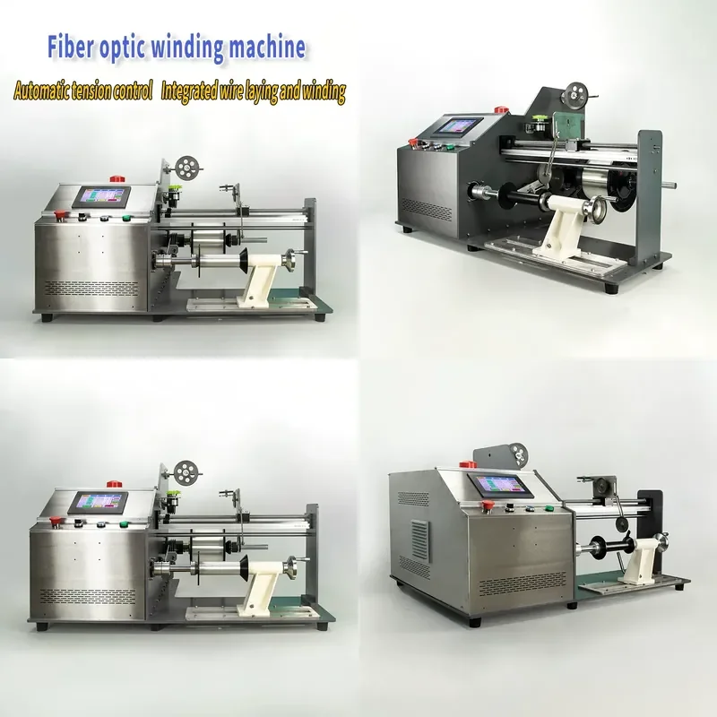 for Optical Fiber Winding Machine Single Layer Parallel Coil Stranded Wire Meter Circle Enameled Wire PLC Numerical Control