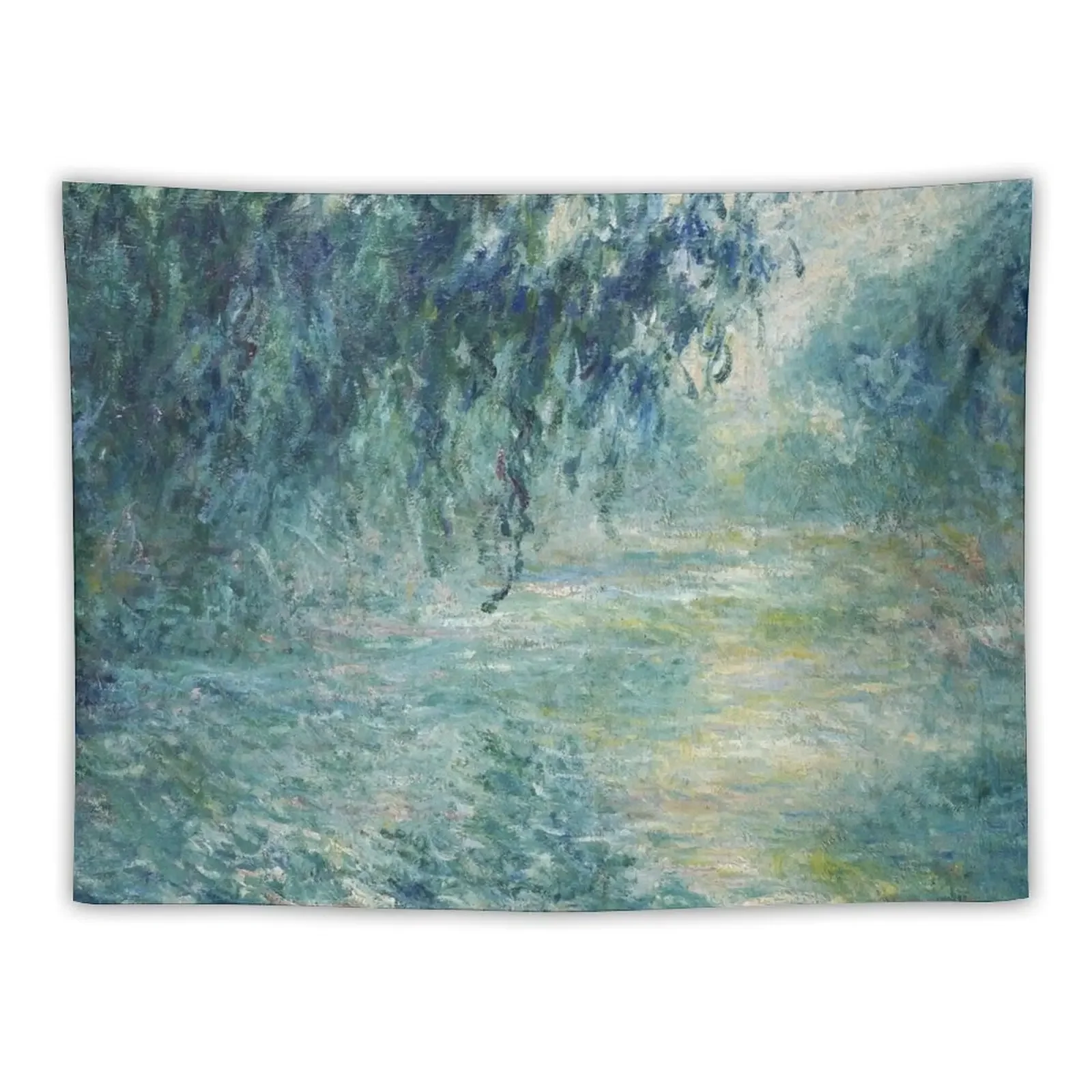 

Claude Monet - Morning on the Seine - French painting Tapestry Aesthetic Room Decorations Bedroom Decoration Tapestry