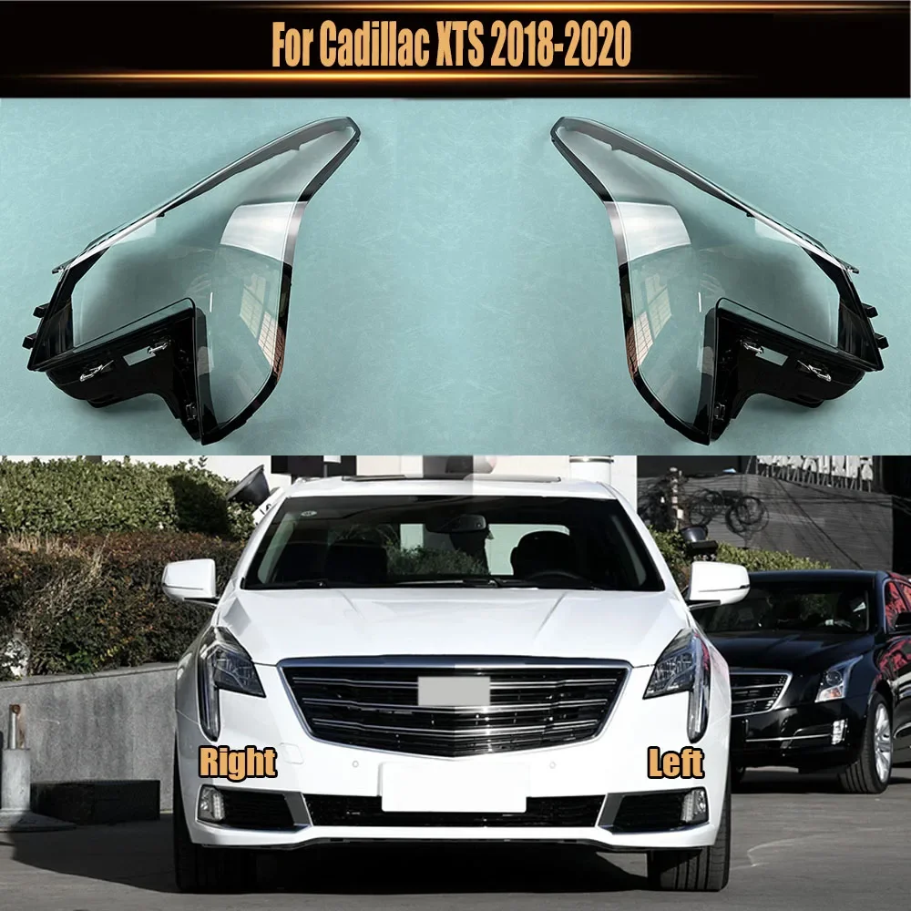 

For Cadillac XTS 2018 2019 2020 Headlamp Cover Lampshade Lamp Headlight Shell Lens Plexiglass Replace Original Lampshade