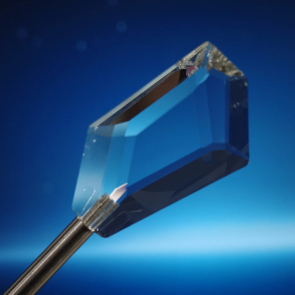 Handheld Foreground Blur Prop Glass Crystal Prism with stick for photography