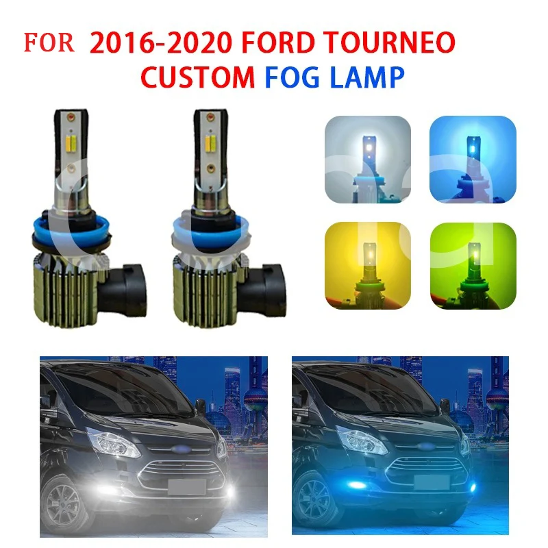 

2 шт., противотуманные фары H11 для FORD Tourneo Custom 2016-2020