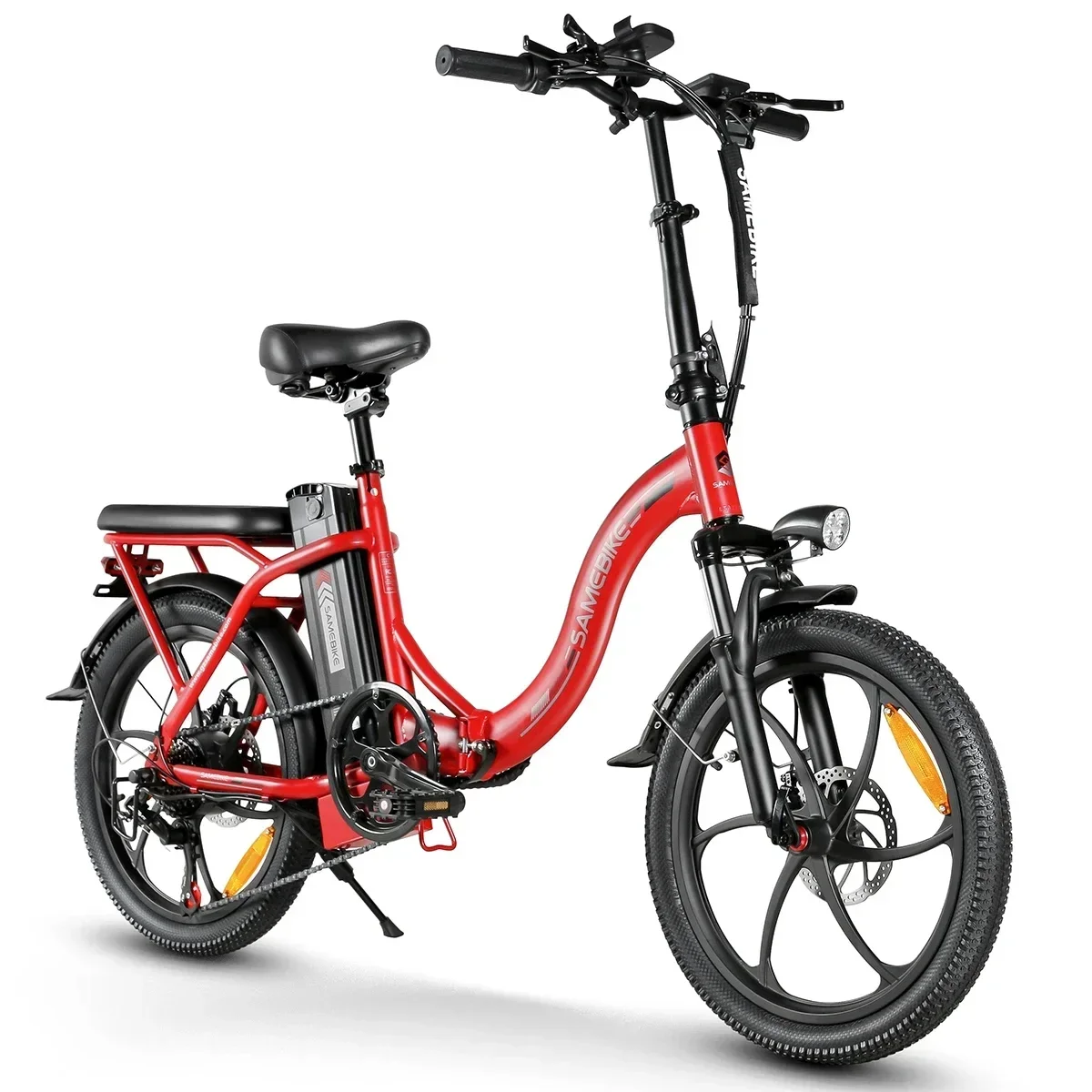 Electric Bike CY20 350W 36V 12AH Motor  Lithium Battery 20 Inch Tires Mountain City Commuting E-bicycle 21 Speed Assisted E-Bike