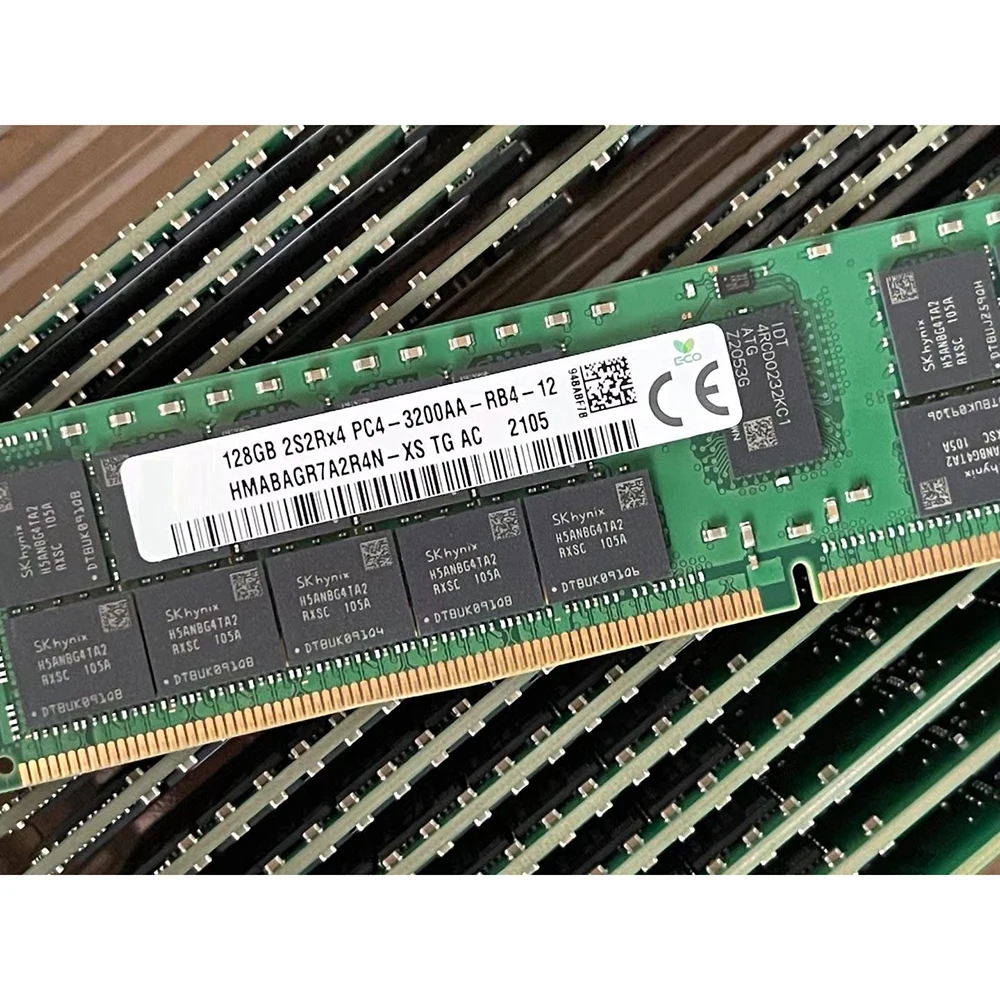 Memoria de servidor de alta calidad, 1 piezas RAM, HMABAGR7A2R4N-XS, 128G, 128GB, DDR4, 2S2RX4, PC4-3200AA, RDIMM, envío rápido