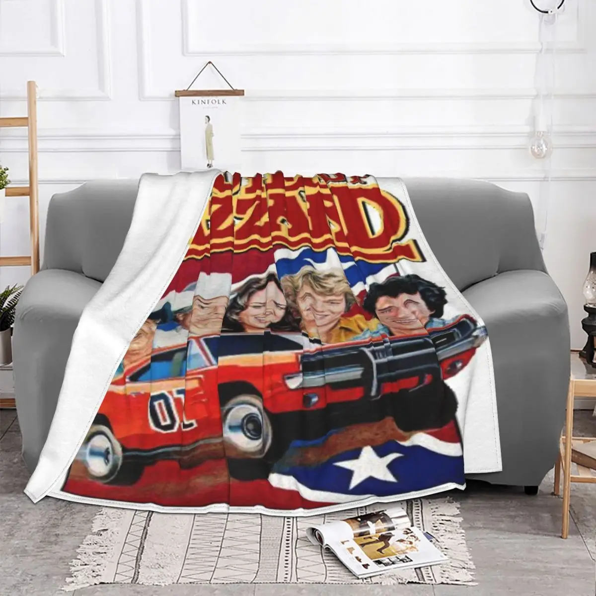 Dukes Of Hazzard 653 Bedroom Knee Blanket Home And Decoration Throw Blanket