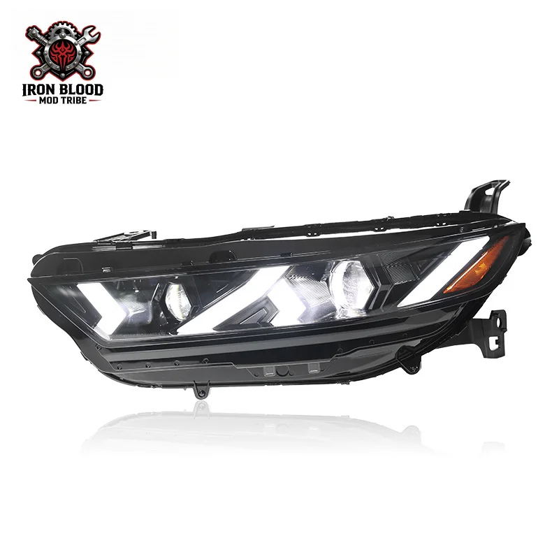 Suitable for 2023-2025 Honda Eleventh Generation Accord Headlight Assembly Modified Lamborghini Style LED Daytime Running Light