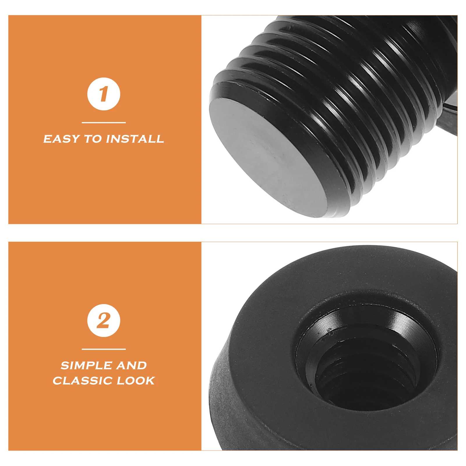 

Billiard Cue Back Plug Screw Pool Cue Bottom Protector Replacement For Shaft Extension Handle Connection Repair Accessory