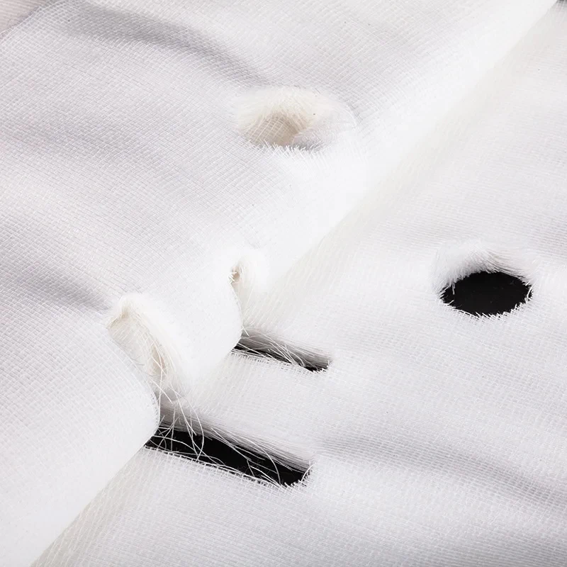 100/50pcs 부드러운 일회용 거즈 페이스 마스크 종이 시트 초박형 DIY 스킨 케어 스파 페이셜 마스크 뷰티 살롱용 뷰티 도구