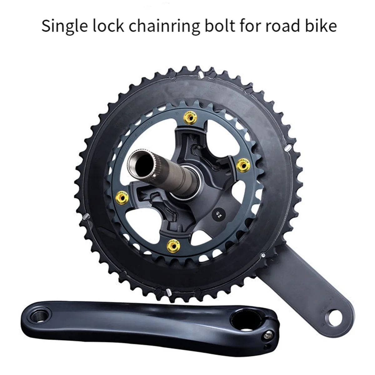 

AC22 RISK комплект дисков для шоссейного велосипеда, винты из титанового сплава, болты для звездочки для шоссейных велосипедов 5800 UT6800 R8000 DA9000 R9100