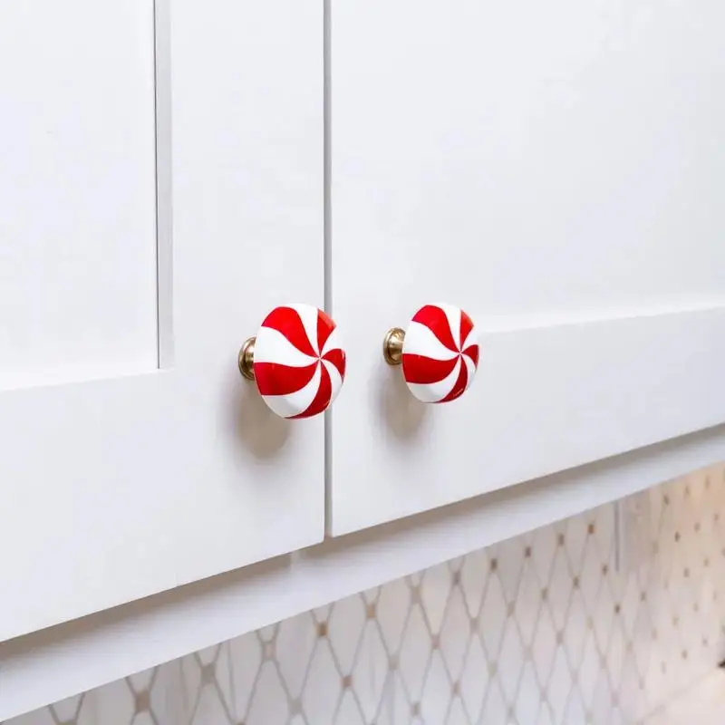 Knob Covers Decorative Multipurpose Cabinet Knob Cover Door Knob Covers Creative Cabinet Dresser Pulls Christmas Drawer Knobs