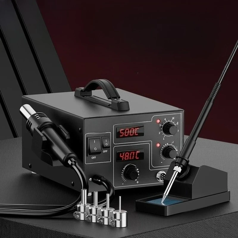 

952D air pump welding table electric soldering iron professional mobile phone electronic maintenance hot air gun dismantling and