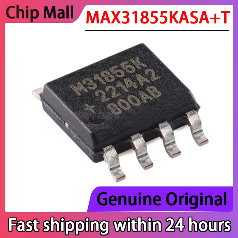 2PCS New MAX31855KASA+T Silk Screen M31855K SOP8 Sensor Detector Interface Chip Original