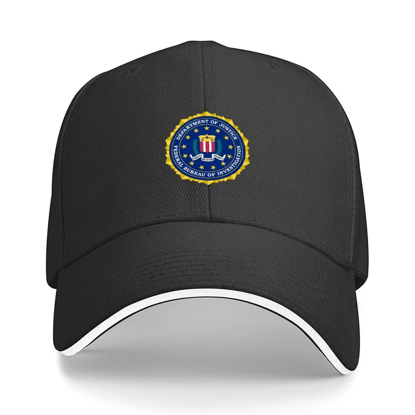 

Бейсбольная кепка FBI - NAUTEE.com, бейсболка, шляпа для гольфа, мужская модная мужская шляпа, женская одежда для гольфа, мужская