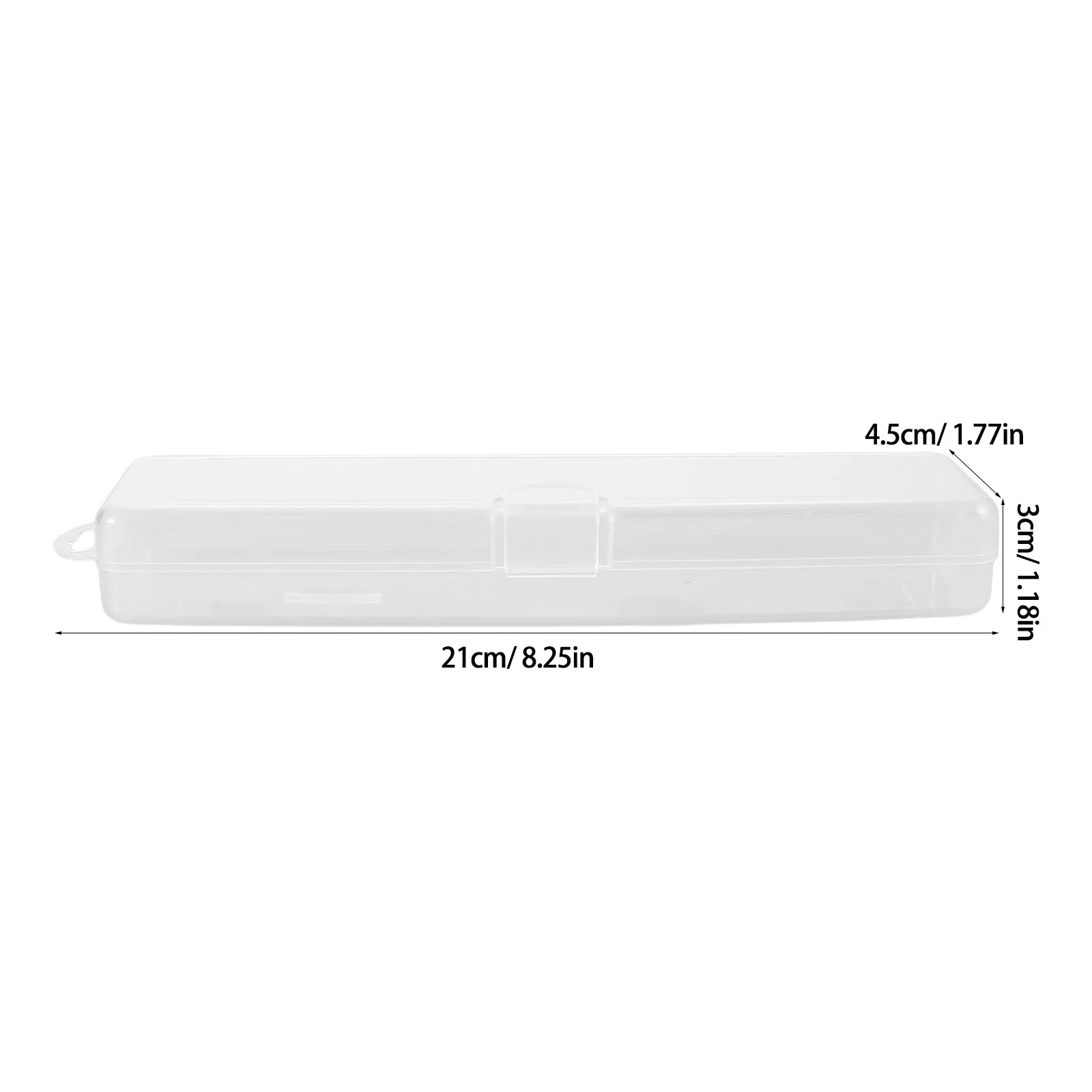 Soporte portátil para brochas de maquillaje, organizador transparente con tapa, caja de almacenamiento de viaje para lápiz de cejas, colorete, sombra de ojos, 2 uds.