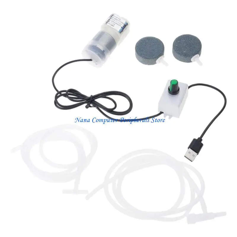 

F68C Portable Mini USB Aquarium Fish Oxygen Air Pumps Energy Saving Supplies