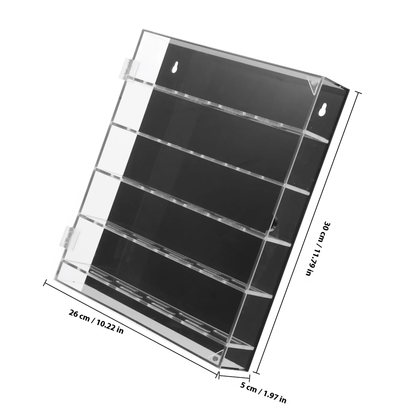 260X300X50 مللي متر الاكريليك عملة صندوق عرض ميدالية شفافة حقيبة للتخزين لهواة جمع التحدي عملات شارات دبابيس رقائق البوكر #3