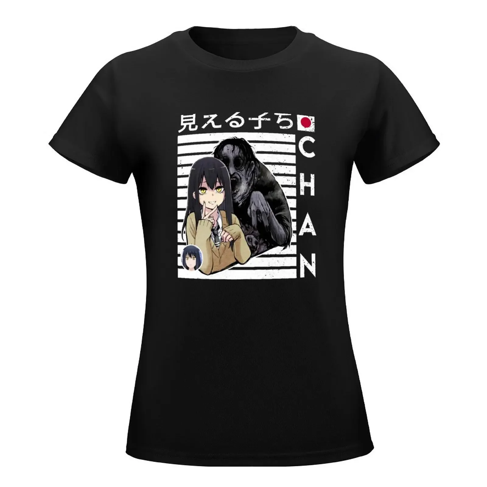 Mieruko chan-miko yotsuya Classic Copy T-Shirt shirts graphic tees anime clothes t shirt dress Women