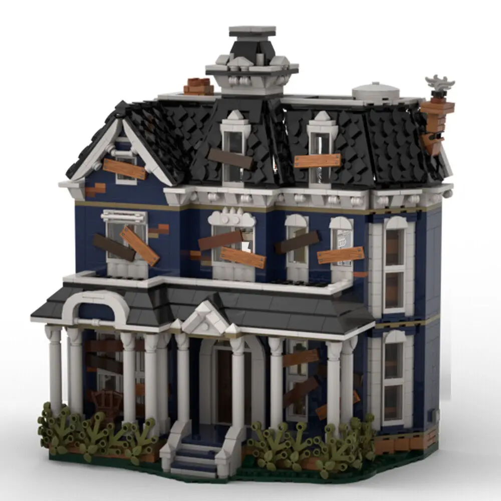 

Modular Building Mansion House Model from TV Series 1994 Pieces MOC Build