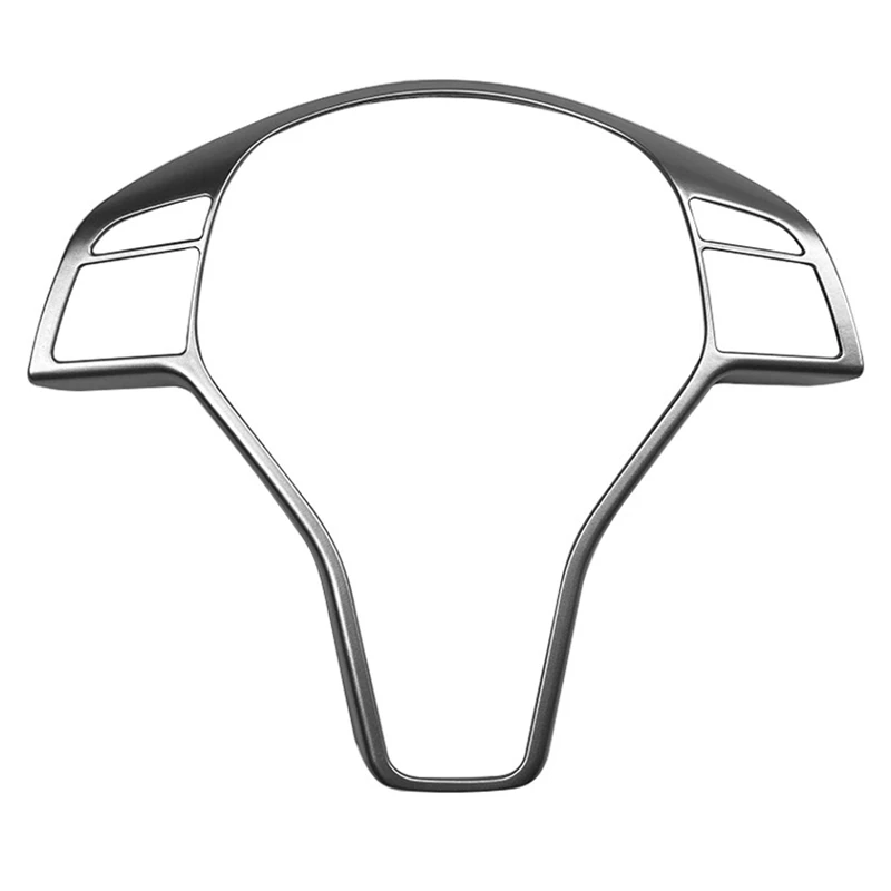 Ruili51 Car Steering Wheel Frame Trim Cover ABS for Mercedes Benz A B C E Cla Cls Gla Glk Class W176 W246 W204 W207
