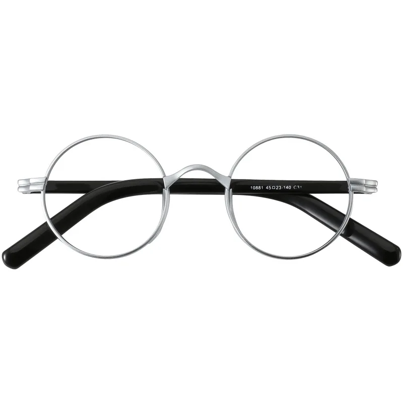 FIRADA nowe mody małe okrągłe okulary Retro okulary z czystego tytanu wygodne oprawki do okularów dla mężczyzn i kobiet ST10881-C — zdjęcie 7