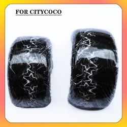 Self Paid With Pattern Front and Rear Tire Protective Covers Plastic Shell Fenders For Citycoco Electric Scooter Accessories