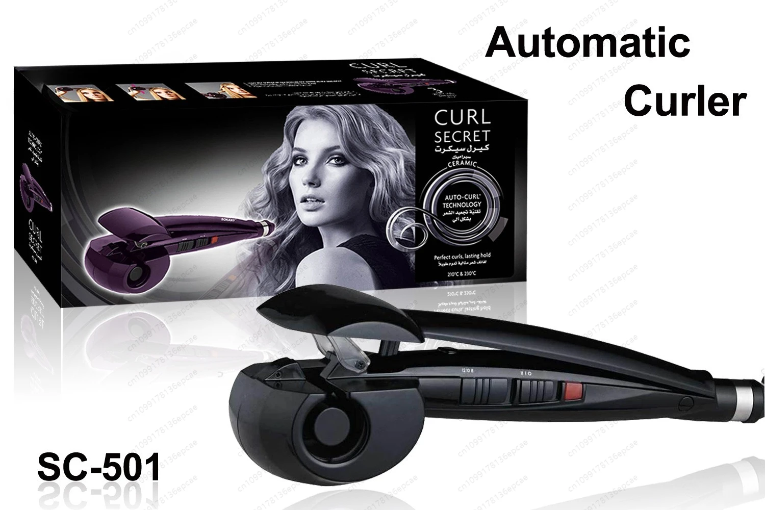 Curling iron Automatic curling iron Ceramic adjustable temperature hairdressing iron