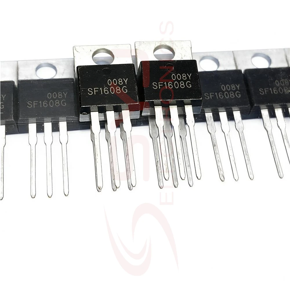 5PCS SF1608G 600V 10A RU3710R 60A/100V DSS10-006A IRFZ40 50A/60V A1050 KSA1050 TIP32A -60V -5A TO-220