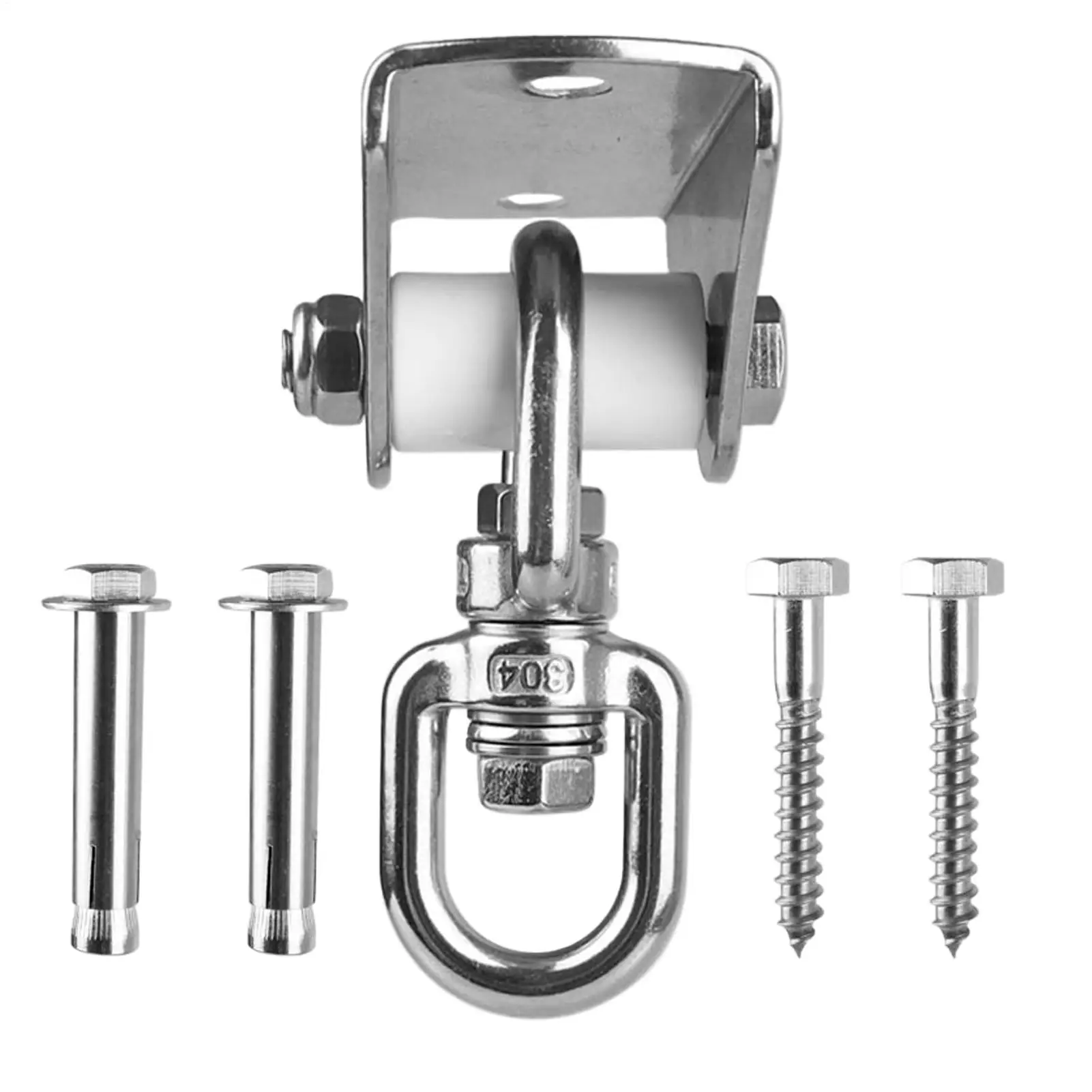 Swing Set Hangers Sturdy Stainless Steel Swingset Hardware Rustproof Easy Installation Multifunctional Swivel Hook Design Swing