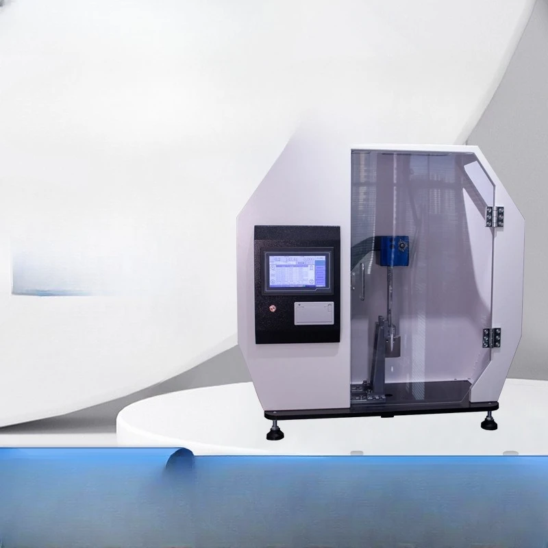 Simply supported beam impact tester, plastic/metal material impact strength tester
