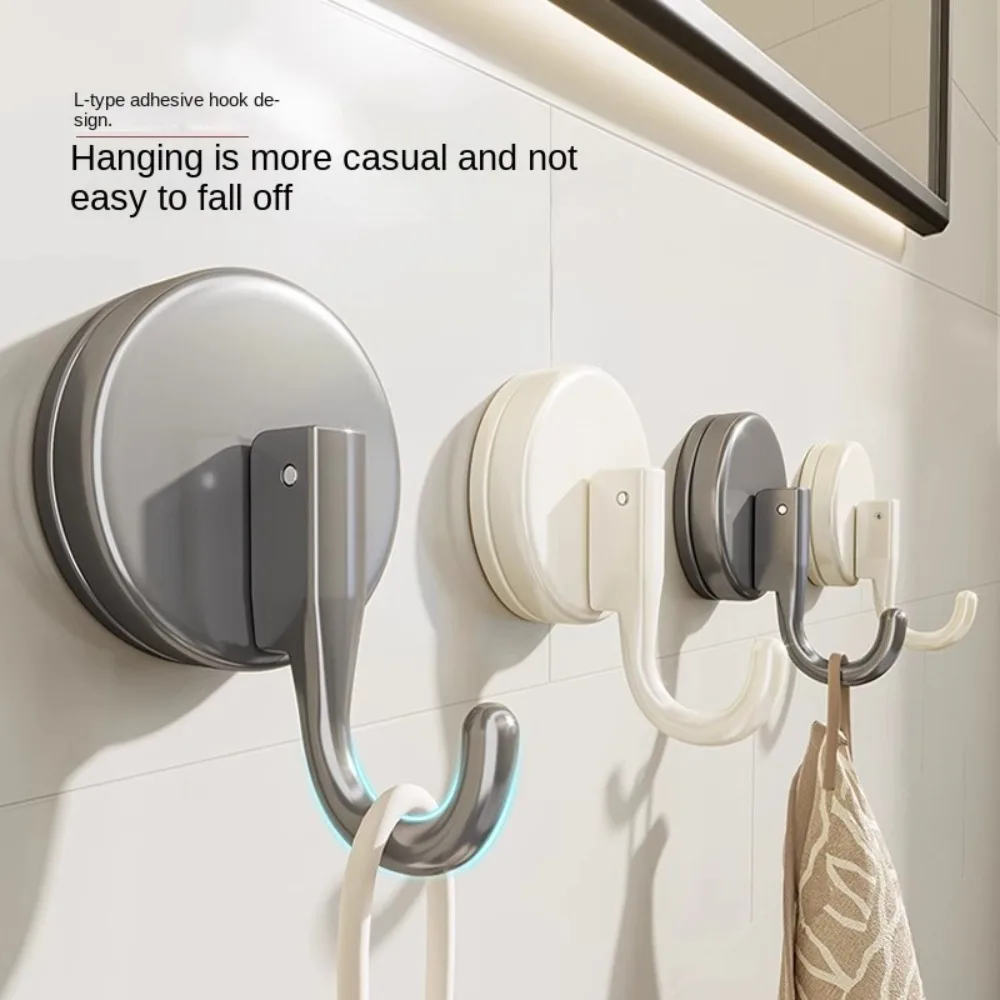 

High Quality 2/3/4pcs Bathroom Storage Accessories Reusable Wall Mount Towel Hook Storage Accessories Plastic Towel Hook Home