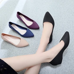 New Fashionable Pointed Flat Heels Comfortable Anti slip Water Shoes Summer Casual Shoes Professional Shoes Low heeled shoes