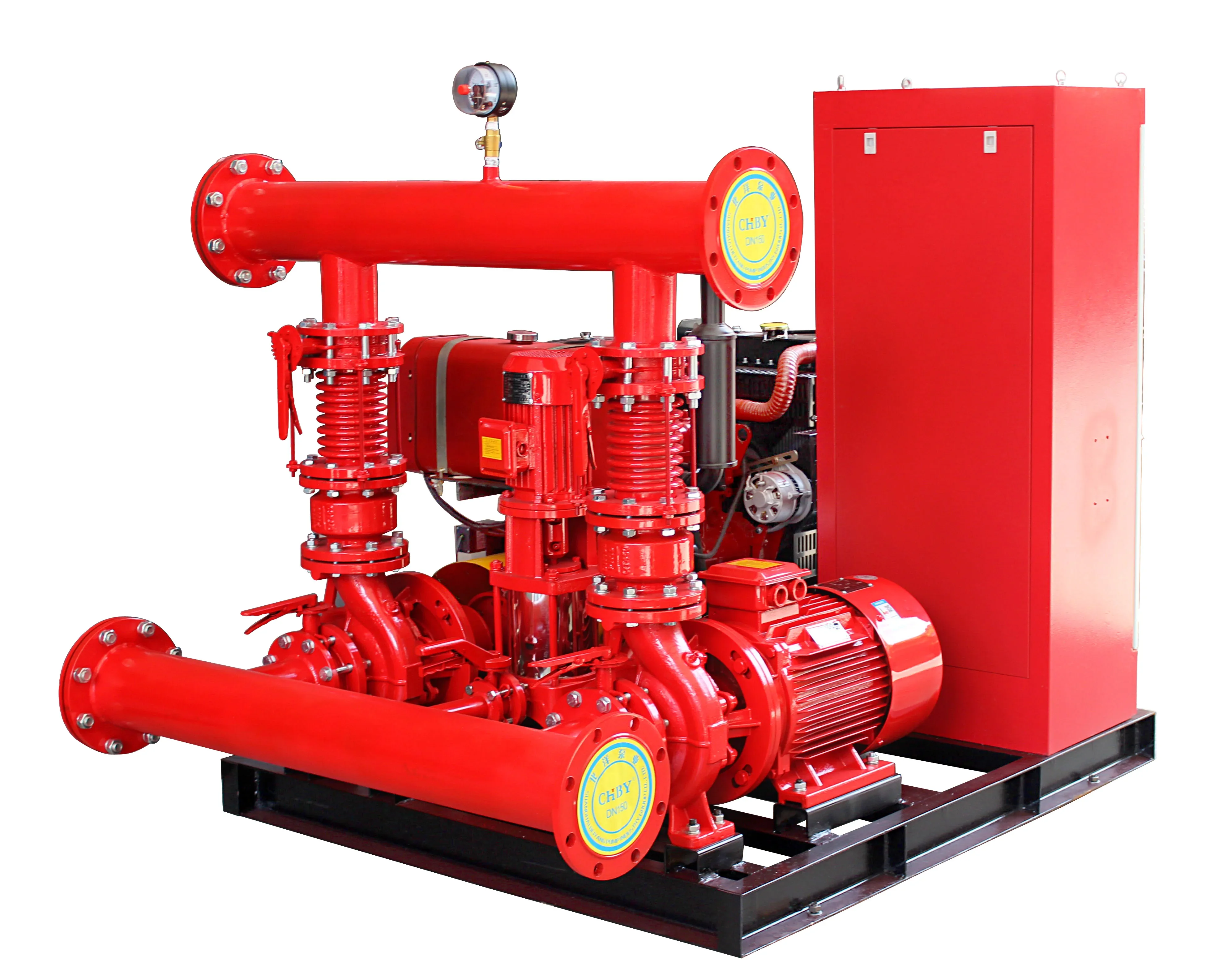 Hot Selling Good Quality Factory Customized Fire Pump System With End Suction Centrifugal And Jockey Pumps